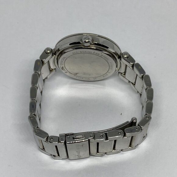 Michael Kors MK6373 Womens Silver Stainless Steel Analog Dial Quartz Watch VK763 - Picture 11 of 12